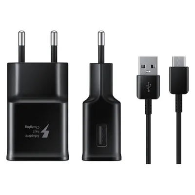 Produktbild von 1x Ladegerät für Orginal Samsung Netzteil EP-TA200 Schnell Ladegerät + 1x USB-C Ladekabel