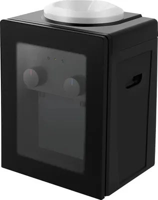 Zdjęcie produktu dla Elektryczny dystrybutor wody – urządzenie stołowe – gorąca i zimna woda – grzałka 550 W – chłodzenie 75 W – 85–95 °C – 220 V – 27 x 23,5 x 37 cm