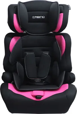 Produktbild von Cabino Autositz Gruppe 1/2/3 I-Size Schwarz/Rosa