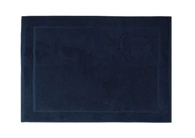 Produktbild von Teppich, Badezimmerteppich, Matte, Baumwolle, dick 50x70cm Dunkelblau