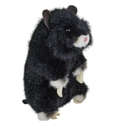Produktbild von Kösen Feldhamster 18 cm schwarz Plüschtier