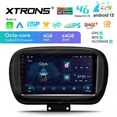 Obrázek produktu pro Xtrons IAP9250XFS, Android autorádio pro Fiat 500X, 9palcový HD dotykový displej, Android 13