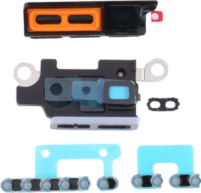 Produktbild von Lautsprecher Schmutzschutz Gitter Pad Set für Apple iPhone 13 Pro Max Ersatzteil