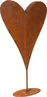 Produktbild von Badeko Herz Kaprun 38 x 17 cm rostbraun
