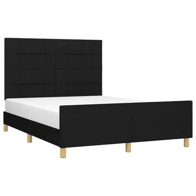 Obrázek produktu pro vidaXL Rám postele bez matrace černý 140x200 cm látka