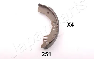 Produktbild von JAPANPARTS Bremsbackensatz Trommelbremse Hinten für TOYOTA Yaris Schrägheck (P1) GF-251AF