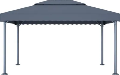 Obrázok produktu pre vidaXL Pavilón 400 x 300 cm antracitový hliník