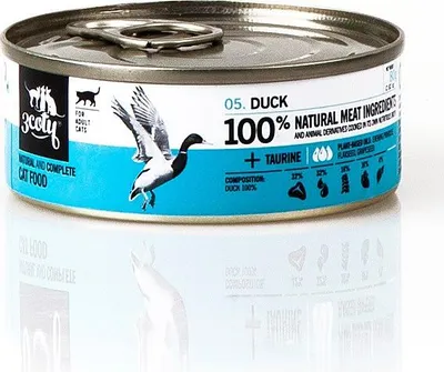 Image de 3Coty CANARD pour chats adultes 80 g