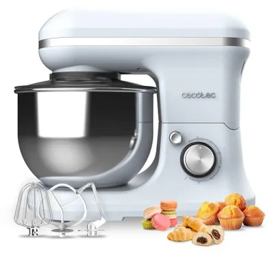 Imagen del producto de CECOTEC 03904 - Batidora Amasadora Cecomixer Merengue 5L 1200 Blue