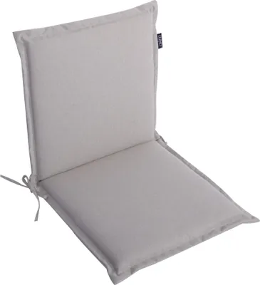 Produktbild von LILENO HOME Gartenstuhl Auflagen als [1er Set - Niedriglehner] in Creme - bequeme Liegen als Sitzauflagen für Gartenmöbel - Stuhlkissen für Gartenstühle und Klappstühle MALT