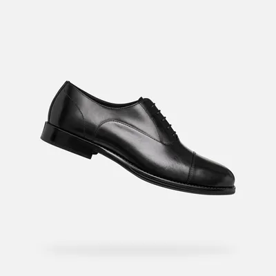 Obrázek produktu pro Černé pánské společenské boty Geox od Barberigo, velikost 43,5