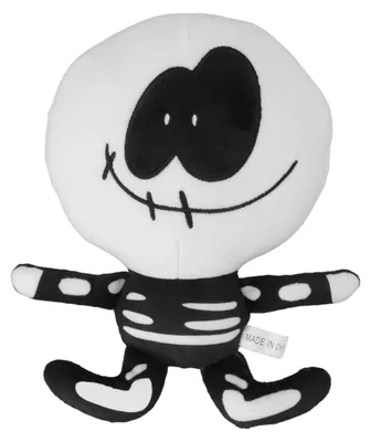 Produktbild von Skelett Plüschtier Cartoon Anime Weiche Stoffpuppe Kinder Geburtstag Weihnachtsgeschenk