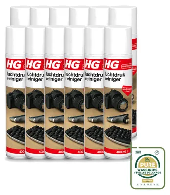 Produktbild von 12 x HG Druckluftreiniger - 400 ml - Vorratspackung - 12 Stücke