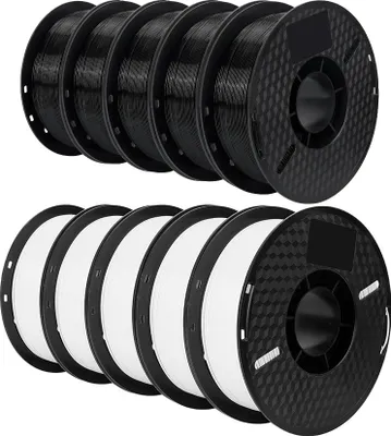 Image de Filament PETG, diamètre 1,75 mm, longueur 1 kg, set B