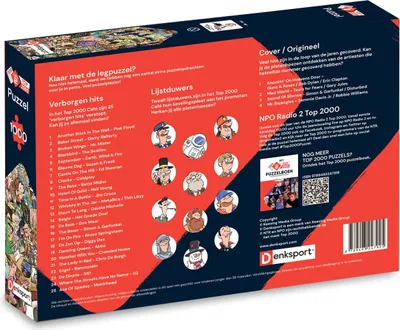 Produktbild von Boosterbox Denksport - Top 2000 Puzzel (1000)