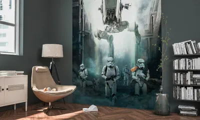 Produktbild von Komar Digitaldruck Vliestapete "Star Wars Imperial Forces", bunt, 200 x 250 cm