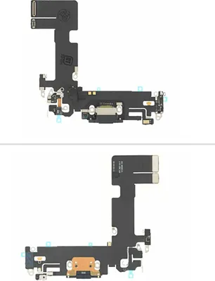 Produktbild von Lightning Ladebuchse / Mikrofon / Headset Flexkabel für iPhone 13 schwarz