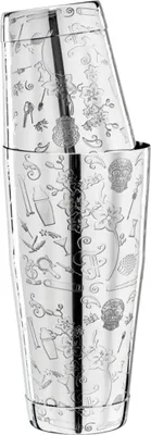 Produktbild von Cocktail shaker - Collabo TIN oN TIN Edelstahl - 28oz/18oz - mit Gravur - Limited Edition