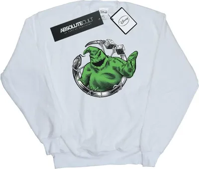 Produktbild von Disney - "Nightmare Before Christmas Roll The Dice" Sweatshirt für Damen BI31767 (M) (Weiß)