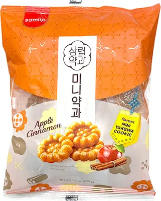 Immagine prodotto di Biscotto coreano (Yakgwa) Mela e cannella 200 g