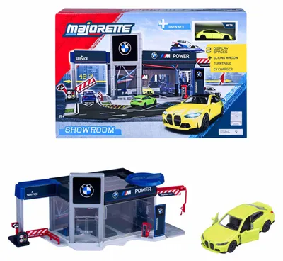 Zdjęcie produktu dla Salon samochodowy Majorette z modelem BMW