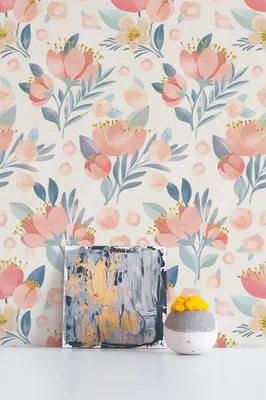 Produktbild von Coloray Fototapete 104x70 cm Latextapete Magicstick - Butterblume blass floral.