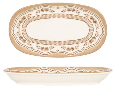 Imagen del producto de Rinart - Plato para servir - Salda - Porcelana - 25x15 cm