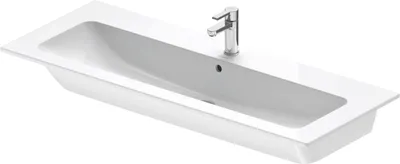 Produktbild von Duravit ME by Starck Waschtisch, mit Überlauf, 2 Hahnlöcher, 1 Becken, 1230mm, 236112AC24