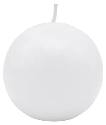Produktbild von Kugelkerzen Weiß Ø 40 mm, 12 Stück