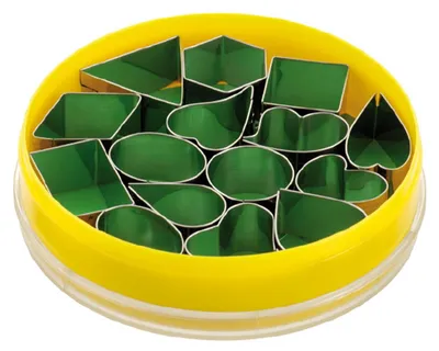 Productafbeelding van Decoratiekoekjesvormen "fancy", 15-delig.