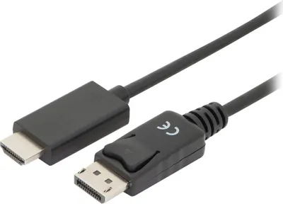 Produktbild von DIGITUS DisplayPort Adapterkabel, DP - HDMI Typ A