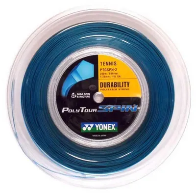 Produktbild von Yonex Tennissaite Poly Tour Spin 200m blau, 195220121900010