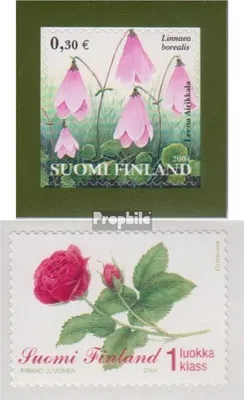 Produktbild von Briefmarken Finnland 2004 Mi 1696,1697 (kompl.Ausg.) postfrisch Blumen