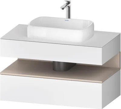 Produktbild von DURAVIT QA4731091180000 QTG KWTU WH Ek. 1000x550x600 Wß Mt. H
