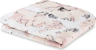 Produktbild von Seitenschläferkissen mit Bezug Baumwolle 40 x 145 cm - Komfortkissen Schlafkissen Seitenschläfer Body Pillow Seitenschlafkissen Wilde Rose