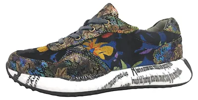 Image de Chaussures de sport pour femmes Laura Vita, modèle 45, lacées, à semelles amovibles, multicolores