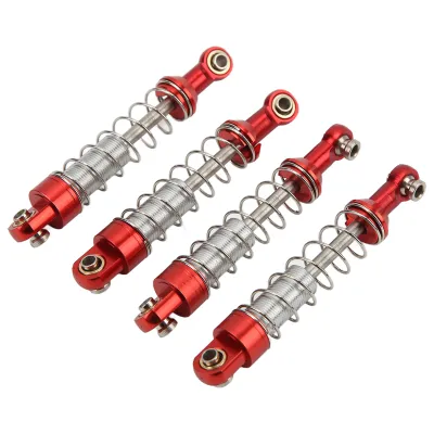 Image de Amortisseur de voiture RC,Amortisseur de voiture RC 60mm,Amortisseur de voiture RC en alliage d'aluminium,Amortisseur pour WPL C14,Amortisseur pour WPL C24,Pièces de modification de voiture RC