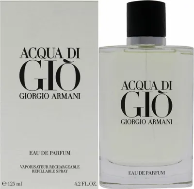 Immagine prodotto di Giorgio Armani Men's Acqua Di Gio Eau De Parfum Refillable 125ml