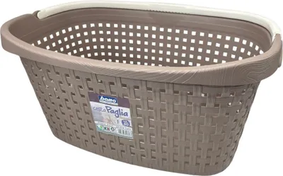Obrázek produktu pro BAMA Koš prádelní PAGLIA, 40L, hnědá