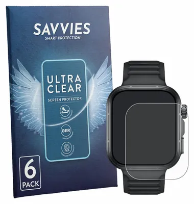 Produktbild von 6x Für Huawei Watch Fit 5 Pro Schutzfolie Savvies Displayschutz Display Schutz Folie Klar Transparent