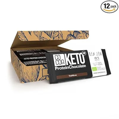 Produktbild von COCOA Keto TiraMiLove Schokolade, 12x40g, Protein, MCT Öl, Low Carb