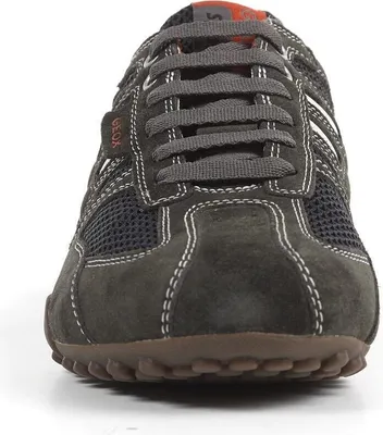Produktbild von Geox Herren Halbschuh Schnürer 'U Snake K' dk grey/offwhite, Herren:42 EU
