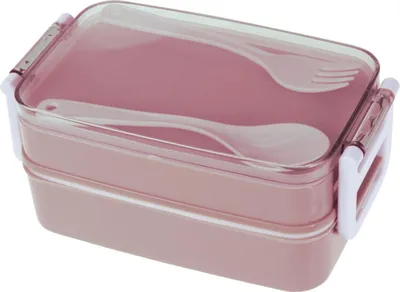 Produktbild von Lunchbox mit Besteck Kunststoff neuetischkultur