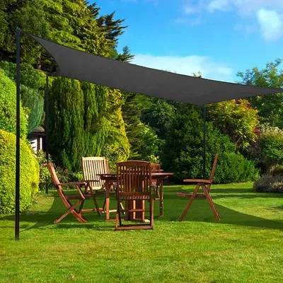 Obrázek produktu pro Stínicí plachta, 3,6 × 3,6 m, antracit