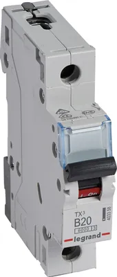Zdjęcie produktu dla Legrand TX3, Miniaturowy wyłącznik, Typu B, IP20, 240 - 415 V