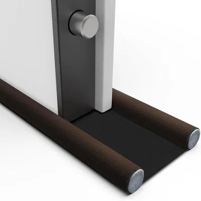 Produktbild von Dichtungsstrip Doppelter Schutz für Alle Türen (4,5-12 cm dick) - Zugluft- und Schallschutz - 100 cm