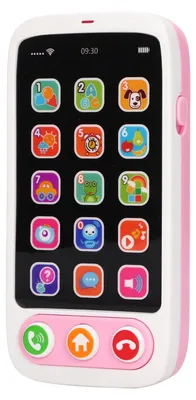 Zdjęcie produktu dla Zabawka edukacyjna dla dzieci: symulacja telefonu komórkowego z muzyką i zabawą – smartfon do wczesnej edukacji