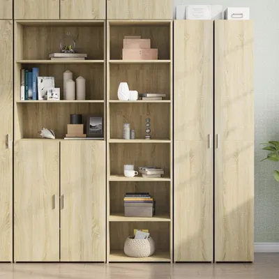 Obrázek produktu pro vidaXL Highboard Sonoma-dub 50x41x185 cm materiál na bázi dřeva