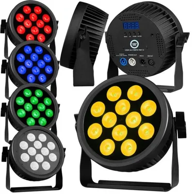 Obrázek produktu pro LIGHT4ME CREE ALU PENTA PAR 12 par světla