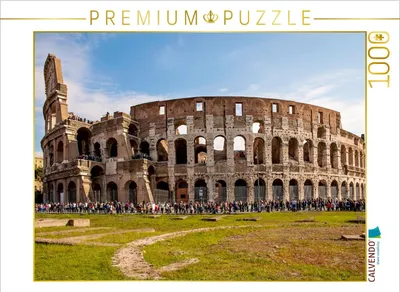 Produktbild von Calvendo Vor dem Coloseum 1000 Teile Puzzle quer 640x480mm, Härlein Peter; 7440041